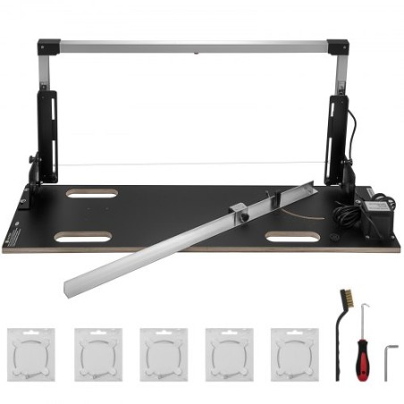 Desktop Styrofoam Cutting Machine 42 cm max. Skæretykkelse Skumskærer 152 cm maks. Skær længde varmtråd skumskærer 0-90 °