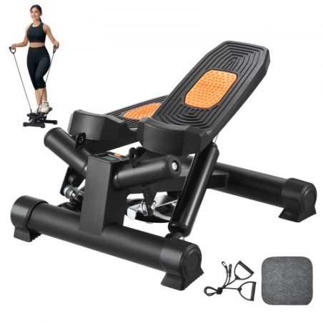 Stair Stepper for Exercise at Home Mini Twist Stepper Resistance Band