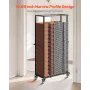 Folding Chair Rack, 500 LBS Capacity, Heavy-duty Chair Cart for 60 Chairs, Metal Chair Storage Dolly Chair Holder with Swivel Ca