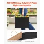 Kraft Paper Bags with Handles, 100Pcs 16 x 6 x 12 in, Large Paper Grocery Bags, Reusable & 100% Recycled Take-Out Sacks, Plain P