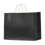 Kraft Paper Bags with Handles, 100Pcs 16 x 6 x 12 in, Large Paper Grocery Bags, Reusable & 100% Recycled Take-Out Sacks, Plain P