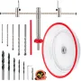 Justerbart hulsavskæresæt, 1-5/8 "til 8" (40-200 mm)