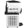 Commercial Frozen Drink Maker, 15Lx2 Double Tank Slushy Machine, 120 Cups Stainless Steel Margarita Smoothie Frozen Drink Machin