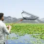32x6.3 i dam Aquatic Weed Rake Double-Sided Laed Weed Rake 30ft