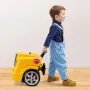 Motor Toy Kids Mechanic Car Repair Set med aftagelige dele gul