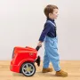 Motor Toy Kids Mechanic Car Repair Set med aftagelige dele rød