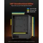 Mid-Tower ATX PC Gaming Case Computer Case Box med 4 x 120 mm