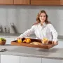 Noodle Board komfur Cover Acacia Wood Top Cover Kitchen