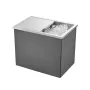 27.1L Drop in Ice Chest Ice Cooler Ice Bin Rustfrit stål