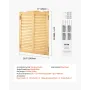 Swinging Cafe Doors, Arched Top Interior Saloon Doors 91.4 x 106.7 cm, Double Action Made of Pine Wood, with Hinges & Hardware, 