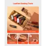 Læderarbejdsværktøj Kit 38 PCS Gravering af
