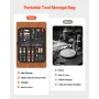Leather Working Tools Kit, 38 PCS Leather Craft Tools with Portable Canvas Storage Bag, Engraving Punching Sewing Stamping Cutti