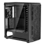 PC Gaming Case Mid-Tower Computer Case 4 X 120 MM-fans til