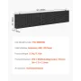 Programmable LED Sign, P10 Full Color Flexible Digital Scrolling Panel, DIY Custom Text Pattern GIF Display Board, Bluetooth APP