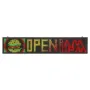 Programmable LED Sign, P10 Full Color Flexible Digital Scrolling Panel, DIY Custom Text Pattern GIF Display Board, Bluetooth APP