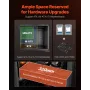 Mid-Tower ATX PC Gaming Case Computer Case Box med 3 x 120 mm