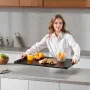 Noodle Board komfur Cover Pine Wood Top Cover Kitchen Electric