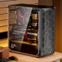 PC Gaming Case, Full-Tower, Computer Case with High-Airflow Panel, Magnetic Dust Filter, 3 x 140mm PWM Fans, Cable Management, f