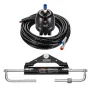 150HP Hydraulic Outboard Steering Kit, Marine Boat Hydraulic Steering System with 13.5-inch Steering Wheel, Helm Pump, Hydraulic