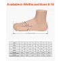 Cross Training Shoes, W Width Sneakers UK Size 8, Wide Toe Box Shoes with Arch Support & Adjustable Lace-up, Training Shoes for 