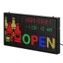 Programmable LED Sign, P5 Full Color Flexible Digital Scrolling Panel, DIY Custom Text Pattern GIF Display, Bluetooth APP Contro