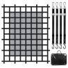 Cargo Net Heavy Duty Cargo Net 72" x 57" Adjustable Buckles & S-Hooks