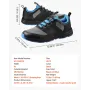 Cross Training Shoes, W Width Sneakers UK Size 11, Wide Toe Box Shoes with Arch Support & Adjustable Lace-up, Training Shoes for
