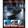 Cross Training Shoes, M Width Sneakers UK Size 8, Wide Toe Box Shoes with Arch Support & Adjustable Lace-up, Training Shoes for 