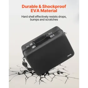 PS5 Carrying Case Travel Bag for Playstation 5 Slim EVA Soft Lining