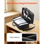 PS5 Carrying Case, Travel Bag for Playstation 5 Slim Shockproof EVA, Soft Interior Lining & Padded Dividers for Extra Protection