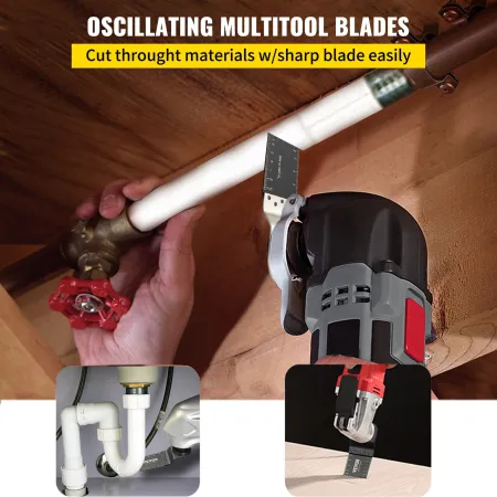 100 stk. Oscillerende savklinger, hurtigudgivelse Multitool