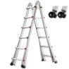 Telescoping Ladder A Frame 20 FT Extension Multi-Function for Homework