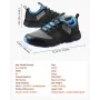 Cross Training Shoes, W Width Sneakers UK Size 9, Wide Toe Box Shoes with Arch Support & Adjustable Lace-up, Training Shoes for 