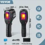 Infrared Thermal Imager Thermal Camera IR Resolution 240x180 7.1 cm LCD Screen