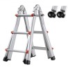 Telescoping Ladder A Frame 10 FT Extension Multi-Function for Homework