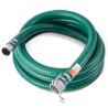 Suction Hose 2 in x 20 ft Green High Quality Hose Complete Fittings