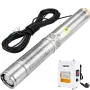 Dyb brønd nedsænket pumpe, 1100W 230V/50Hz, 190L/min 57 m