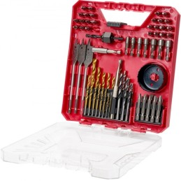 Drill Bit Set 70 PCS Screwdriver Bit Set with Carrying Case Multi-purpose