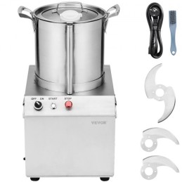 Food Processor & Vegetable Chopper 10L Food-Grade Stainless Steel Blender