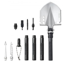 Overlevelse skovl 13 i 1 camping skovl foldning multitool bærbar kompakt