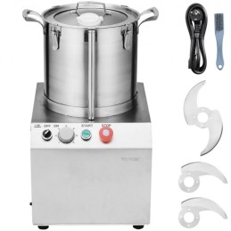 Food Processor & Vegetable Chopper 15L Food-kvalitet Rustfrit stålblender