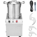 Food Processor & Vegetable Chopper 4L Food-kvalitet Rustfrit stålblender