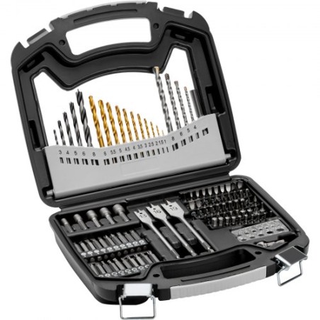 Drill Bit Set 101PCS Screwdriver Bit Set with Carrying Case Multi-purpose