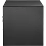 Safe Box, 0.0227 m³ Money Safe with Fingerprint Lock and Digital Keypad Lock, Fireproof Home Safe with 2 Keys, Wall-Mounted Secu