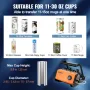 Mug Heat Press, 850.5 g Tumbler Heat Press Machine, Sublimation Transfer 311.84-425.2 g 453.59-708.7 g 850.5 g Straight Skinny T