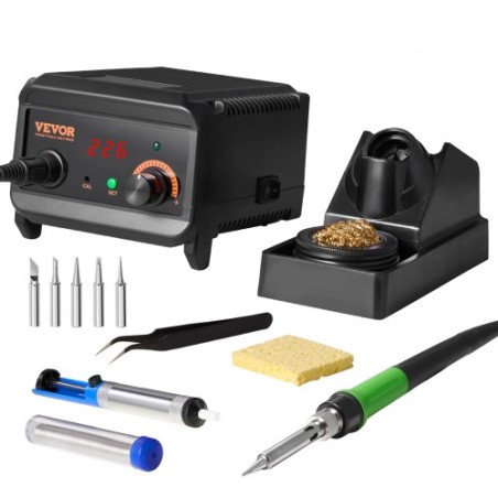 Soldering Iron Station 75W LCD Display Soldering Station Kit 122Â°F-932Â°F