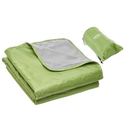 Camping Blanket 79" x 59" Wearable Warm Stadium Blanket Outdoor Light Green