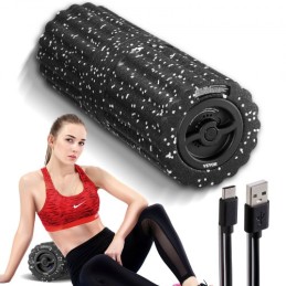 Vibrating Foam Roller 4 Intensities Rechargeable Electric EPP Foam Roller