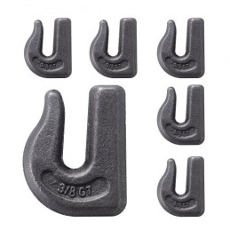 Weld-on Grab Chain Hooks 3/8 "Tow Hook G70 Forged Steel Tractor Hooks