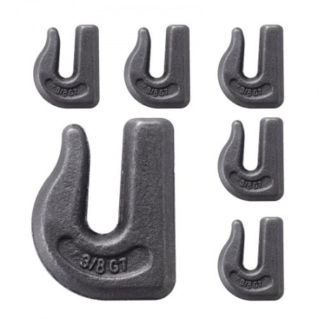 Weld-on Grab Chain Hooks 3/8 "Tow Hook G70 Forged Steel Tractor Hooks